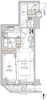 ARCOBALENO KINSHICHOの間取り画像
