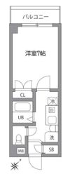 ハニーコートの間取り画像