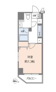 Rising place 押上三番館の間取り画像