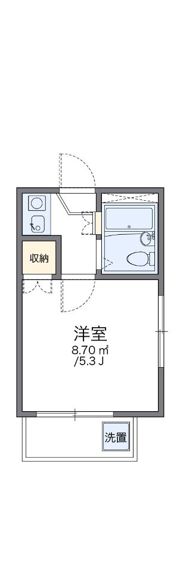 レオパレス堀切の間取り画像