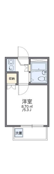 レオパレス堀切の間取り画像