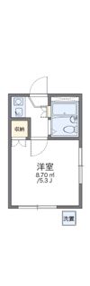 レオパレス堀切の間取り画像
