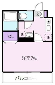 スカイパレス東中野A棟の間取り画像