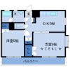 スカイパレス東中野A棟の間取り画像