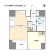 クレストコート日本橋人形町の間取り画像