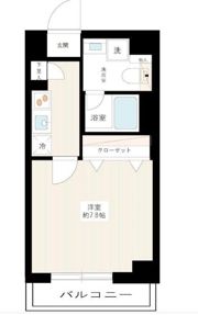 AZEST矢口渡の間取り画像