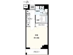AZEST矢口渡の間取り画像