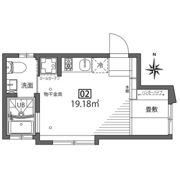 グランエッグス羽根木の間取り画像