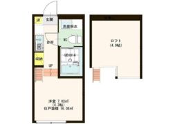 アロマテラス 関町北の間取り画像