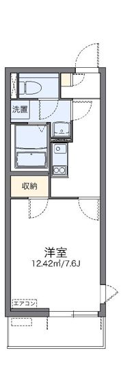 レオネクストラグレージュⅡの間取り画像