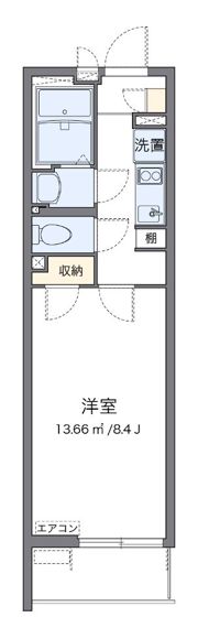 クレイノクーラ ルガルの間取り画像