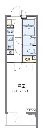 クレイノクーラ ルガルの間取り画像