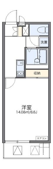 レオネクストブルーヴィラの間取り画像