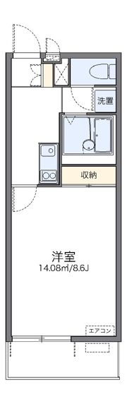 レオネクストブルーヴィラの間取り画像