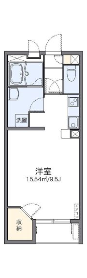 レオネクストウエストPαの間取り画像