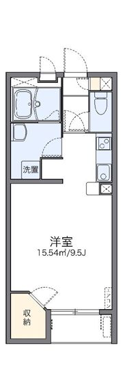 レオネクストウエストPαの間取り画像