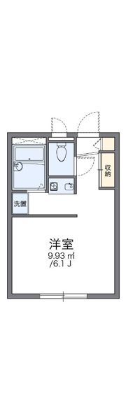 レオパレスGreen Wishの間取り画像