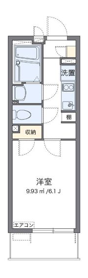 クレイノ栞の間取り画像