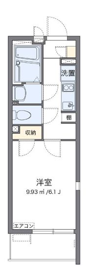 クレイノ栞の間取り画像