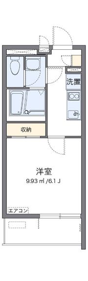 クレイノ栞の間取り画像