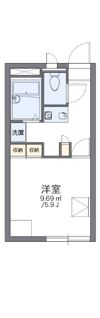 レオパレスestの間取り画像
