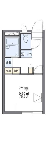 レオパレスestの間取り画像