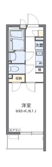 クレイノホクレレ エルアの間取り画像