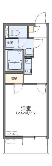 レオネクストさく2の間取り画像