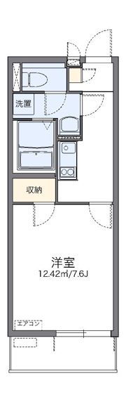 レオネクストさく2の間取り画像