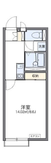 レオネクストセレーネの間取り画像