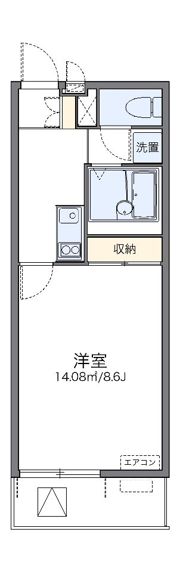 レオネクストひまわりⅡの間取り画像