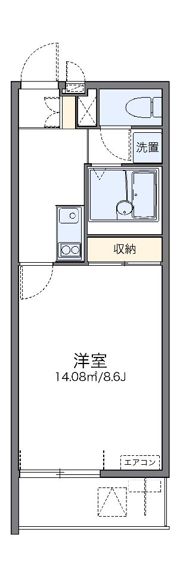 レオネクストひまわりⅡの間取り画像