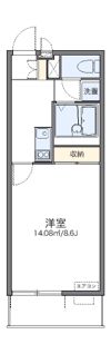 レオネクストひまわりⅡの間取り画像