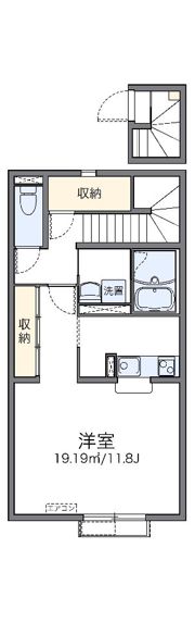 レオネクストフジハイムの間取り画像