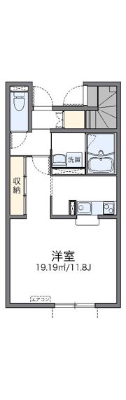 レオネクストフジハイムの間取り画像