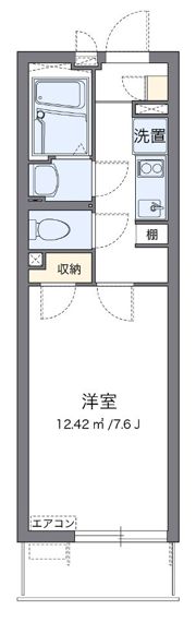 クレイノスクエア与野の間取り画像