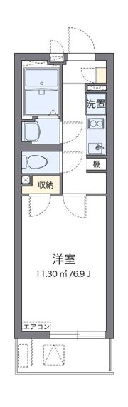 クレイノGONTAの間取り画像