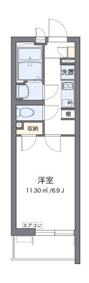 クレイノGONTAの間取り画像