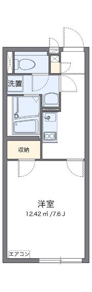 レオネクストロックキャッスルの間取り画像