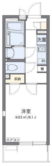 クレイノ与野本町の間取り画像
