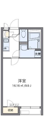 クレイノKsハイム七里の間取り画像