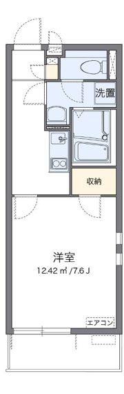 クレイノSASALAの間取り画像
