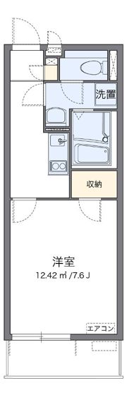 クレイノSASALAの間取り画像