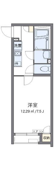 クレイノファミーユ東大宮の間取り画像