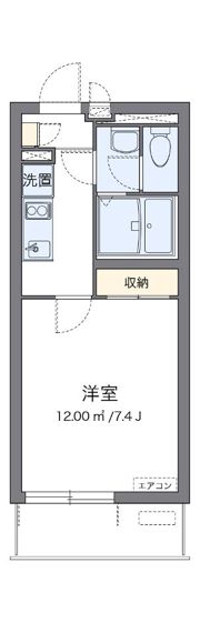 クレイノグラマットの間取り画像