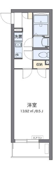 クレイノグラマットの間取り画像