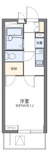 レオパレスアビタンティの間取り画像