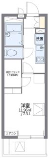 レオパレスアミティエの間取り画像