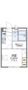 レオパレスアルカンシェルの間取り画像
