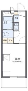 レオパレスWAKABAsekiの間取り画像